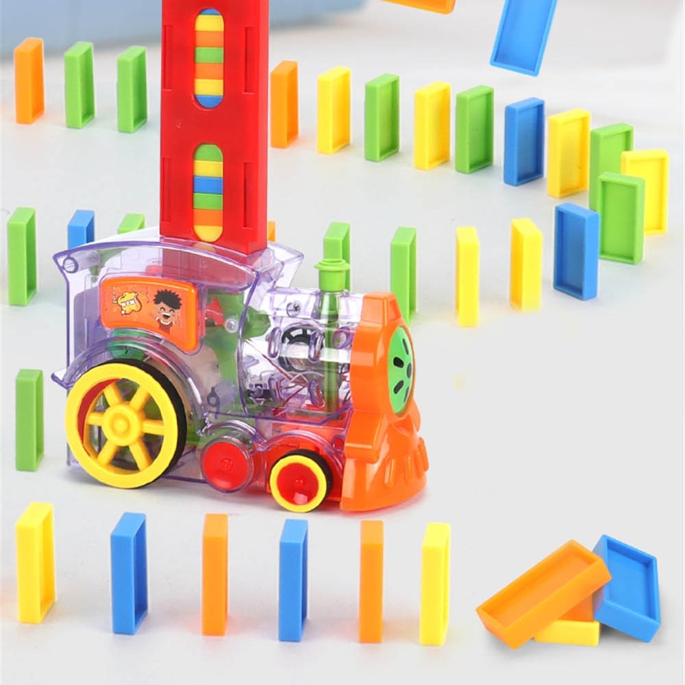 Automatic Domino Train Toy