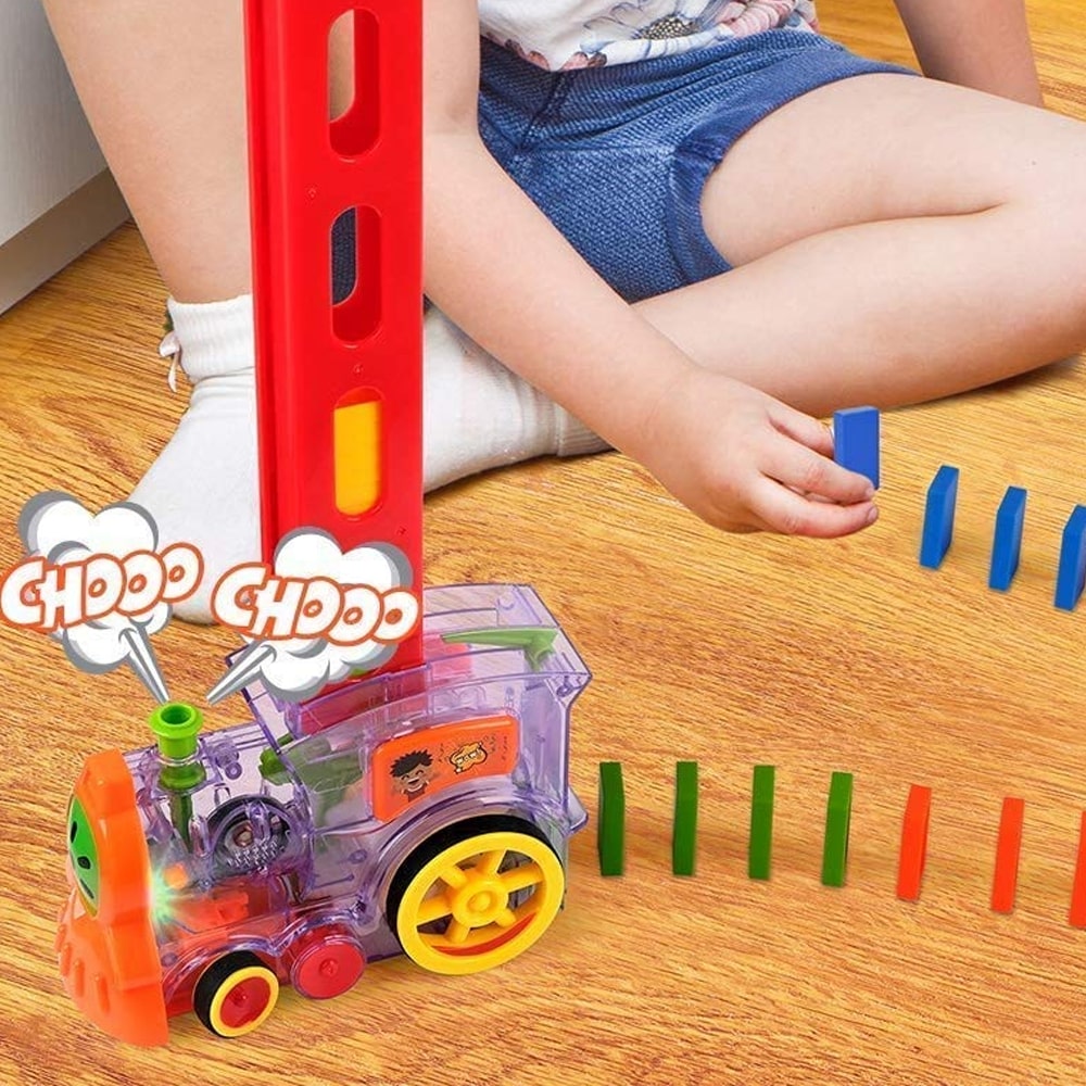 Automatic Domino Train Toy