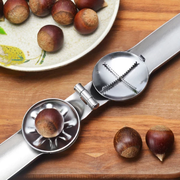 Stainless Steel Chestnut Opener Tool