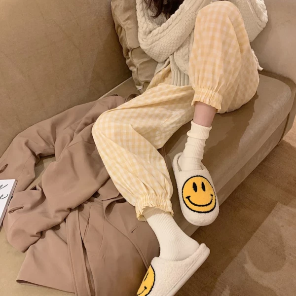 Smiley Face Slippers For A Comfy Experience