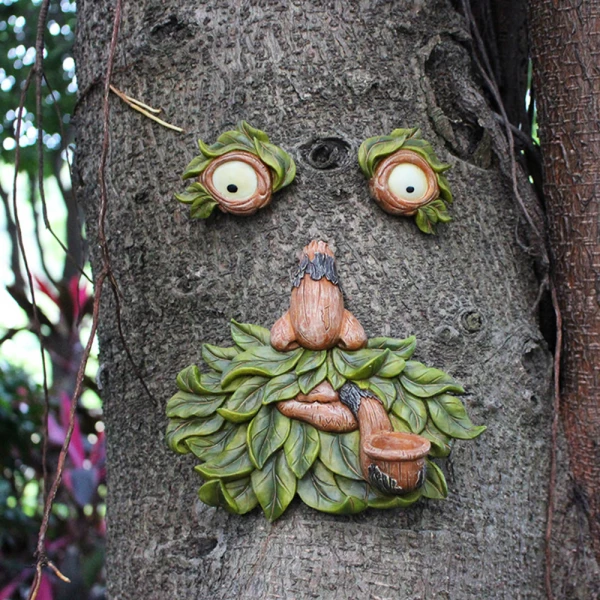 Tree Face Bird Feeder