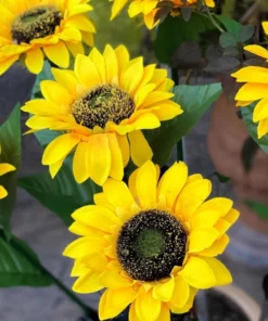 Solar Powered Sunflower Garden Stake Lights