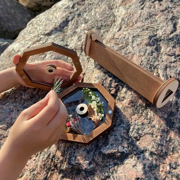 DIY Wooden Toy Kaleidoscope