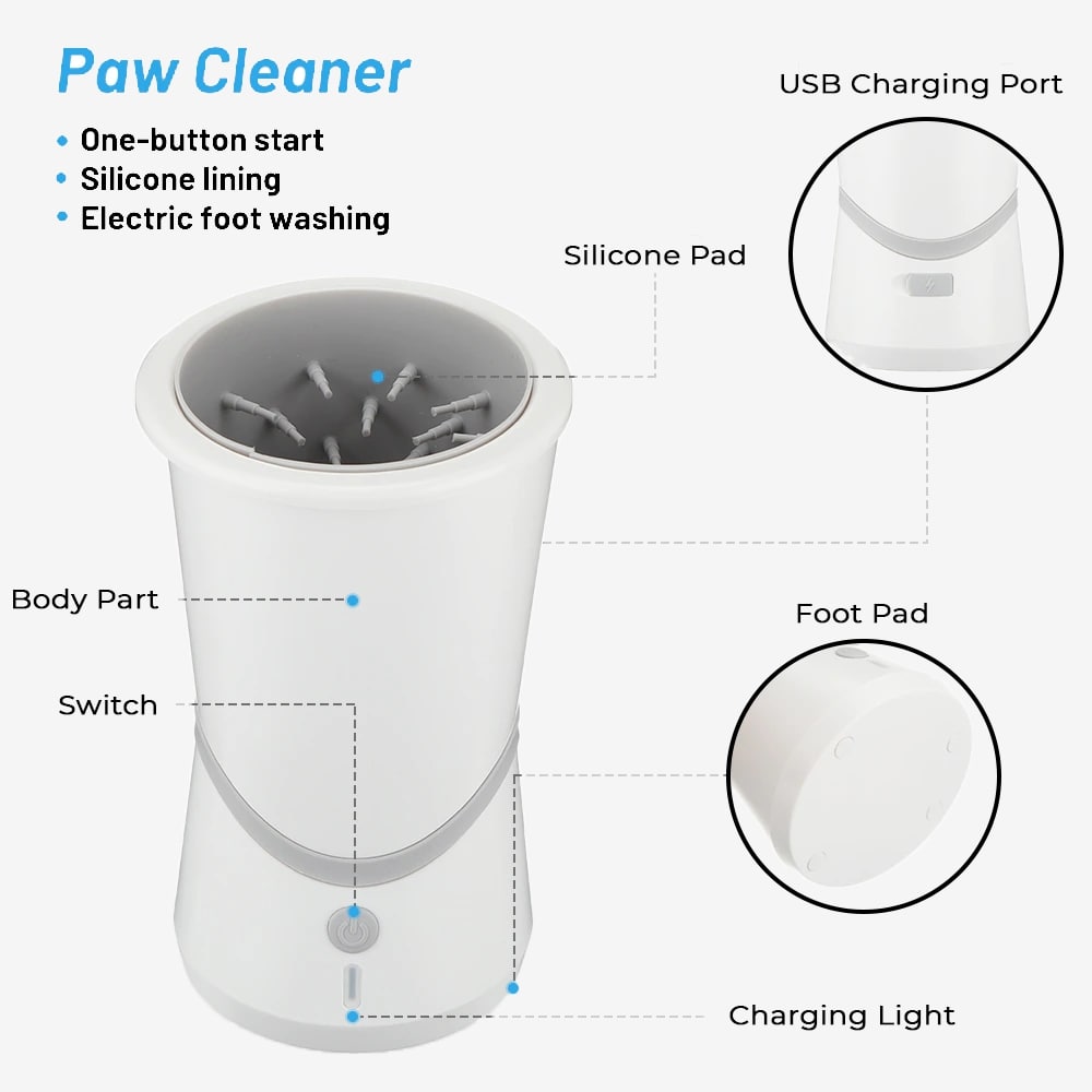 Chargeable Electric Pet Foot Cleaner