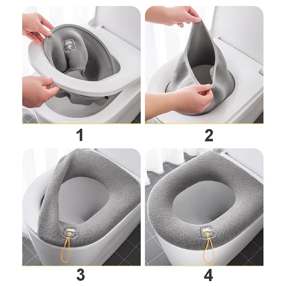 O-Shaped Toilet Seat Cover Cushion