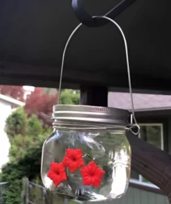 Hummingbird Feeder Plastic Flower Bird Feeder