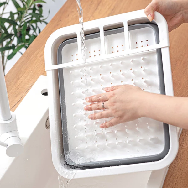 Kitchen Folding Drainage Dish Rack