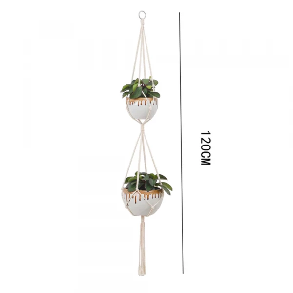 Anti-Fall Boho Plant Hangers Rope