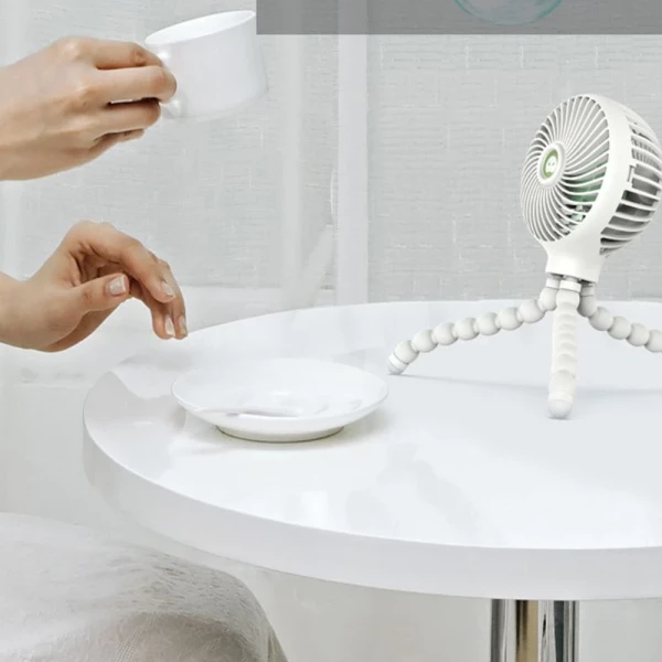 Twist & Mount Mini Octopus Fan