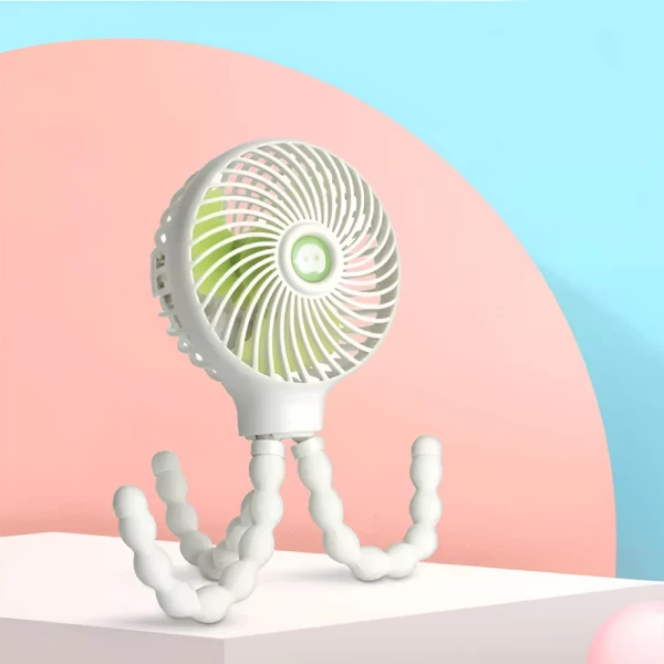 Twist & Mount Mini Octopus Fan