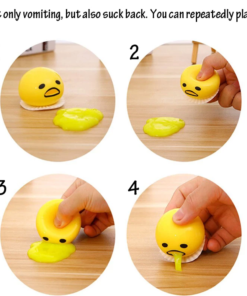 Vomiting Egg Yolk (Puking Egg Yolk Stress Ball)