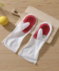 Brush Gloves Dishwashing