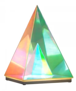 Pyramid Acrylic LED Table Lamp