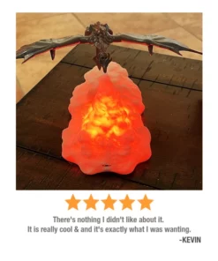 3D Fire Breathing Dragon Night Lamp