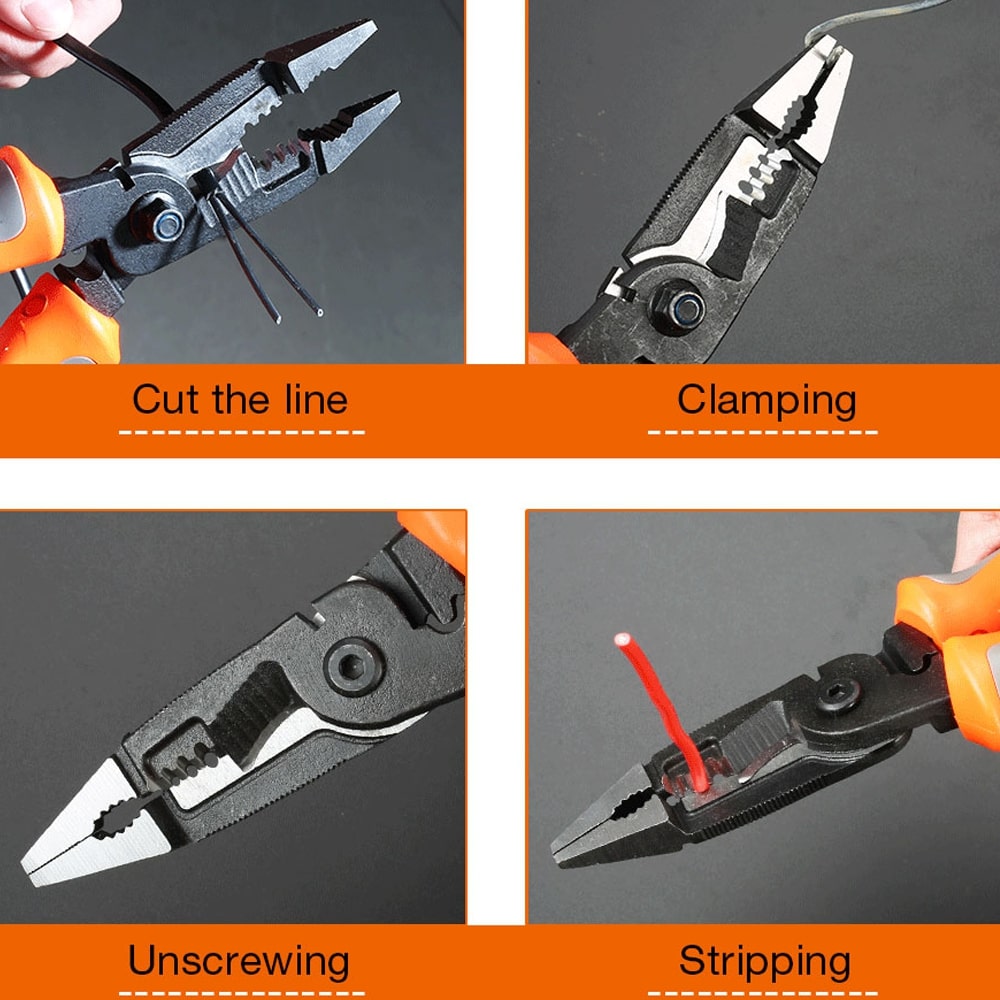 6 in 1 Multifunctional Electrician Pliers