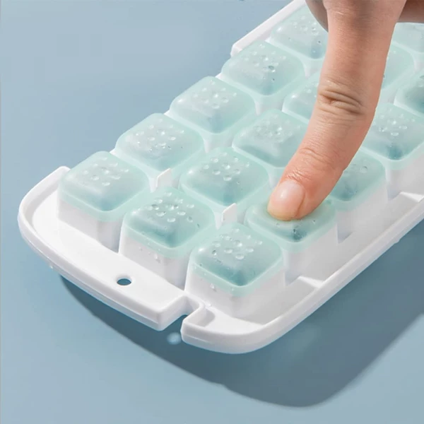 Press Type Ice Cube Box