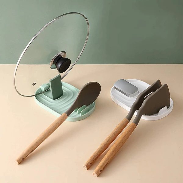 Anti-Slip Spoon & Lid Holder