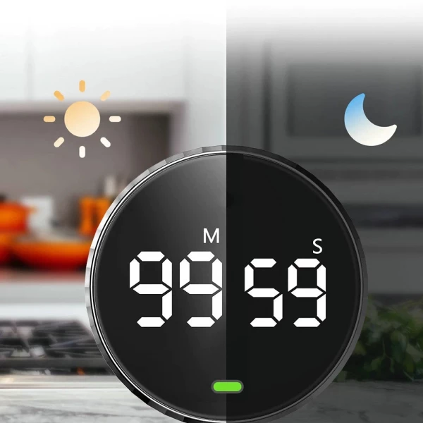 Magnetic Digital Timer LED Clock