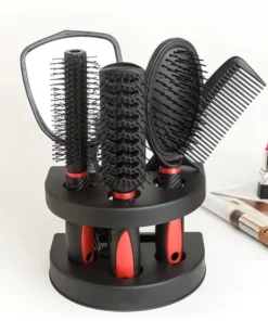 Salon Styling Hair Brush Mirror Holder