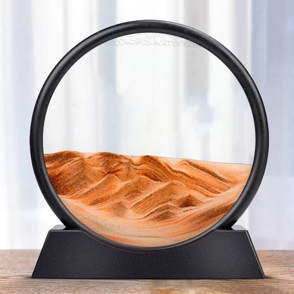 3D Moving Sand Art Hourglass