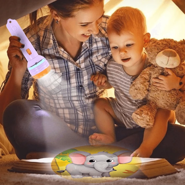 Educational Story Prop Flashlight Projector Children's Toy