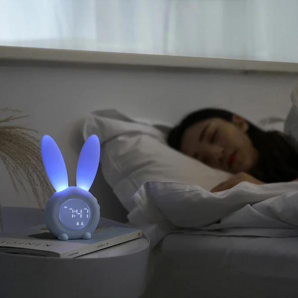 Creative Rabbit Ear Alarm Clock