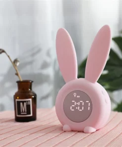 Creative Rabbit Ear Alarm Clock