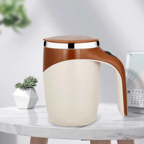 Automatic Self-Stirring Magnetic Mug