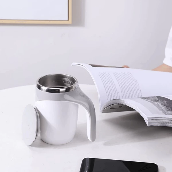 Automatic Self-Stirring Magnetic Mug