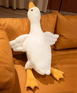 Giant Furry Duck Plush Toy