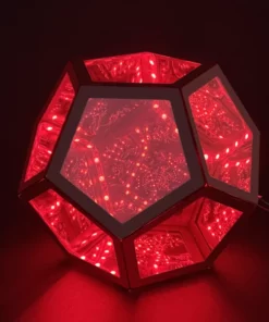 Infinity Dodecahedron Color Art Light