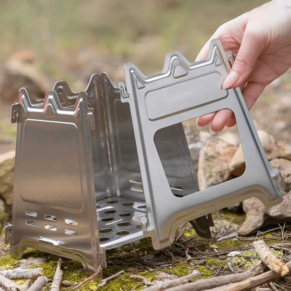 Collapsible Stainless Steel Camping Stove