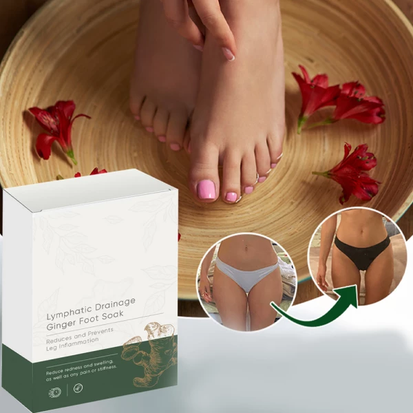 Lymphatic Drainage Ginger Foot Soak (20 Pack)