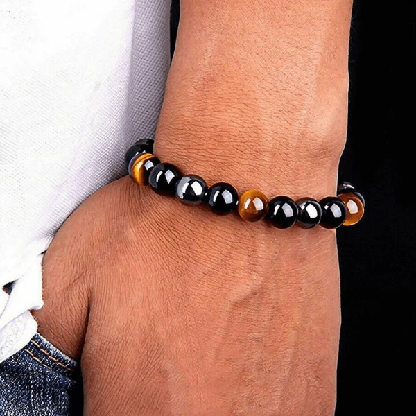 Lymphatic Drainage Tiger Eye Bracelet