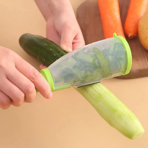 Vegetable Peeler With Storage