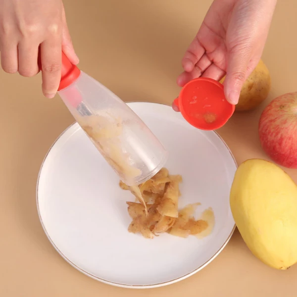 Vegetable Peeler With Storage