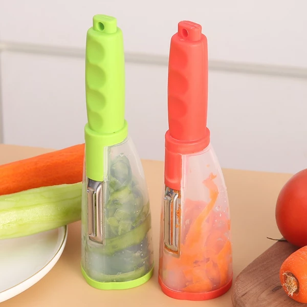 Vegetable Peeler With Storage