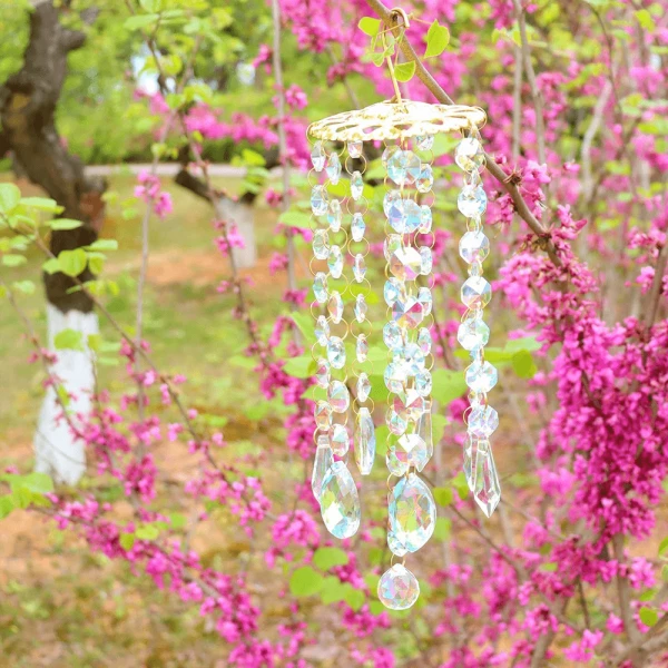 Aurora Crystal Wind Chimes