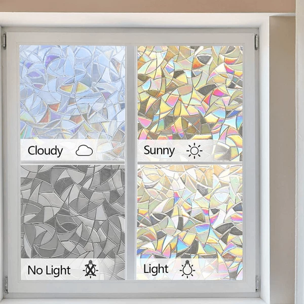 3D Rainbow Window Film