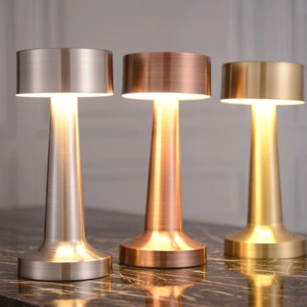 Touch-Sensitive Rechargeable LED Table Lamp