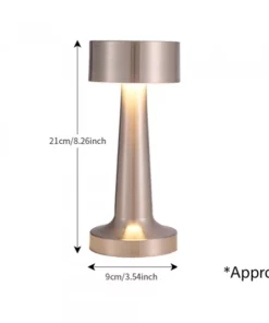 Touch-Sensitive Rechargeable LED Table Lamp