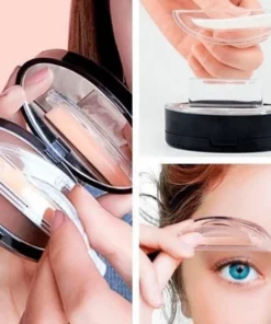 Waterproof Eyebrow Makeup Stamp Kit