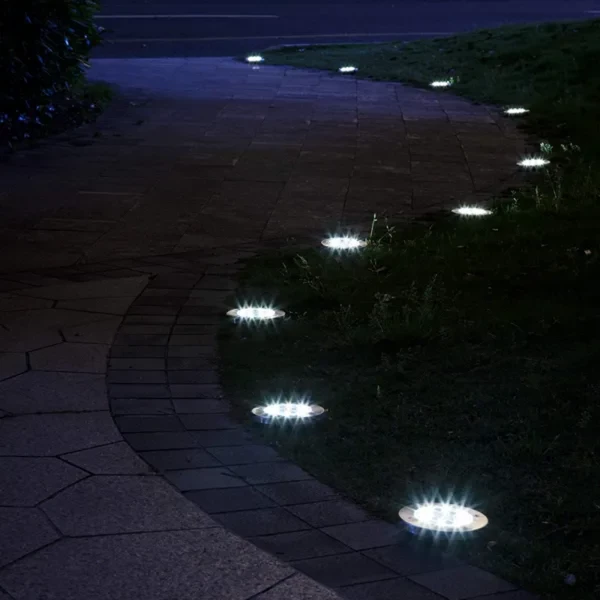 Flat In Ground Solar Lights