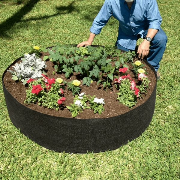 Easy Garden Fabric Raised Bed