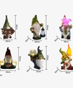 Gnome Solar Lights For Garden