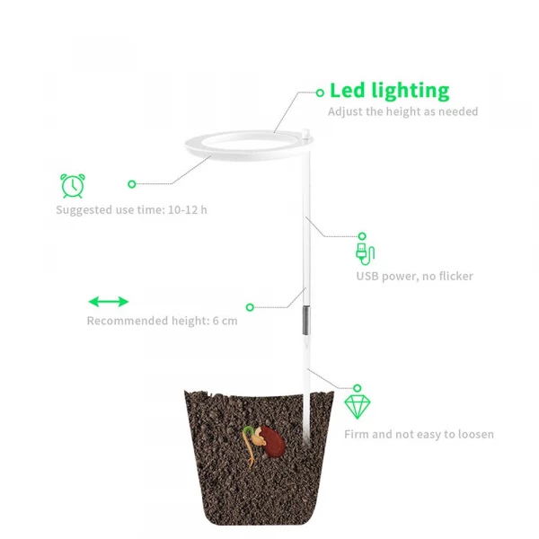 Angel Ring Plant Light