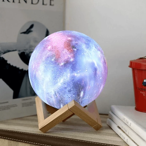 Galaxy Moon Lamp