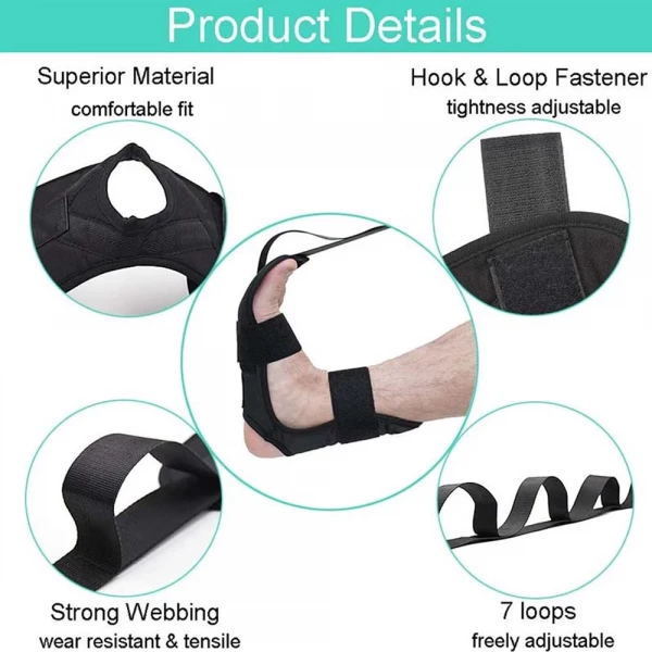 Ligament Stretching Belt  Safely Stretching Rehabilitation Training Strap