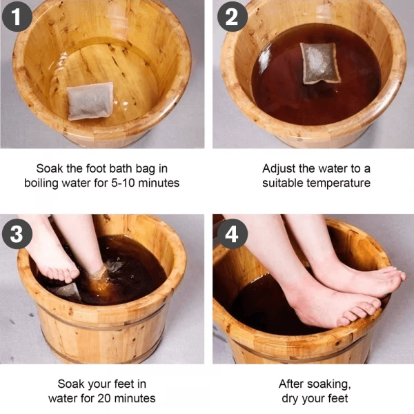 Ginger Foot Soak Detox