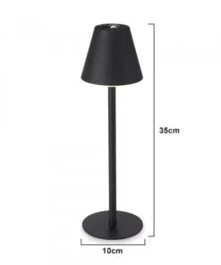 Nordic LED Bar Rechargeable Iron Art Table Lamp